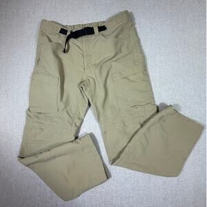 North Face Men 36 Beige Roan Convertible Hiking Pants Outdoor Zip Off Travel
